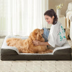 Orthopedic Dog Bed for Large Dogs, Egg Crate Foam Bed for Large Dogs, Equipped - Image 6