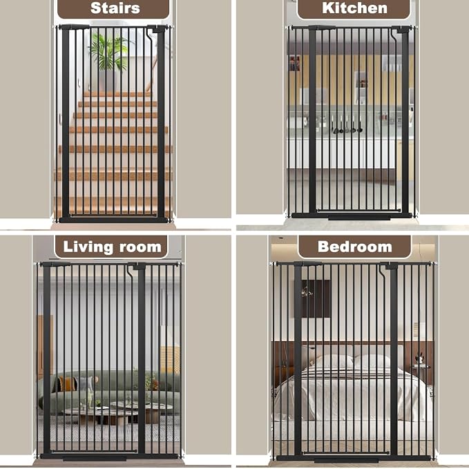 Fairy Baby 51.18" Extra Tall Pet Gate - Image 8