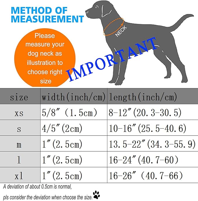 DOGWONG Cotton Dog Collar, Rainbow Dog Collar Durable Soft Natural Fabric Pet - Image 6