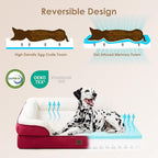 EHEYCIGA Orthopedic Dog Bed for Small Dogs, Waterproof Memory Foam Small Dog - Image 4