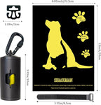 Metal Dog Poop Bag Holder w/Leash Clip|Durable Scratch-Resistant Aluminum|15 - Image 4