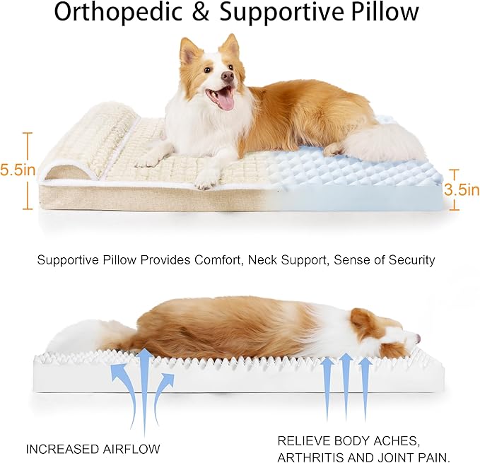 Orthopedic XL Dog Bed Large Sized Dog - Image 6