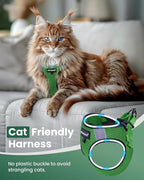 FAYOGOO Cat Harness, Cat Leash and Harness Set - Image 3