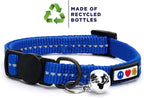 Pawtitas Recycled Blue Reflective Cat Collar – Eco-Friendly Breakaway Safety - Image 2