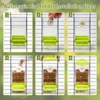 Rypet No Mess Automatic Bird Feeder - Image 7