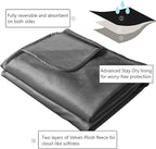 Ameritex Pet Bed Blanket Reversible 100% Waterproof Velvet Super Soft - Image 2
