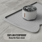 OHMO Dog Food Mat w/Residue Collection Pocket Silicone Pet Feeding Mat - Image 6
