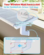 Heavy-Duty Cat Window Perch 2-Pack – All-Metal Frame Supports up to 120 lbs - Image 2