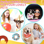 150 Pcs Donut Dog Bandanas Bulk Pet Bibs Colorful Triangle Scarf Donut Pet - Image 6