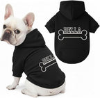 Noni Personalized Name Dog Hoodie, Embroidered Puppy Sweater by Noni