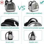 Portable Travel pet Backpack Carrier Hamster Bag Guinea Pig Bird Small Dog cat - Image 4