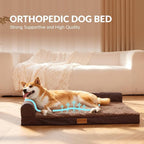 Patas Lague Orthopedic XL Dog Bed Large Sized Dog 48''X30'', Waterproof L - Image 3