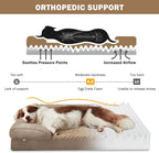 INVENHO Orthopedic Large Dog Bed, Washable Waterproof, Egg-Crate Foam Dog Couch - Image 2