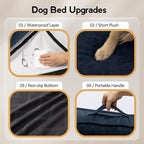 Large Orthopedic Dog Bed with Sides XXL Dog Beds with Removable Washable Cover - Image 5