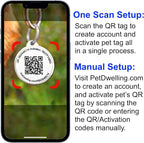 Pet Dwelling QR Pet Tag – Easy Scan Instant Location Alerts, Online Pet Profile - Image 4