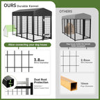 Dog Kennel Outdoor, Large Outside Dog Kennel - Image 4