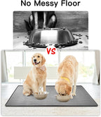 39.4"x29.5" Largest Pet Food Mat, Silicone Dog Mats - Image 5
