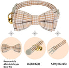 2 Pack Soft Cotton Cat Collars - Image 2