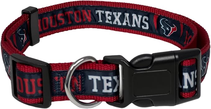 NFL PET Collar Houston Texans Dog Collar, Small Football Team Collar - Image 2