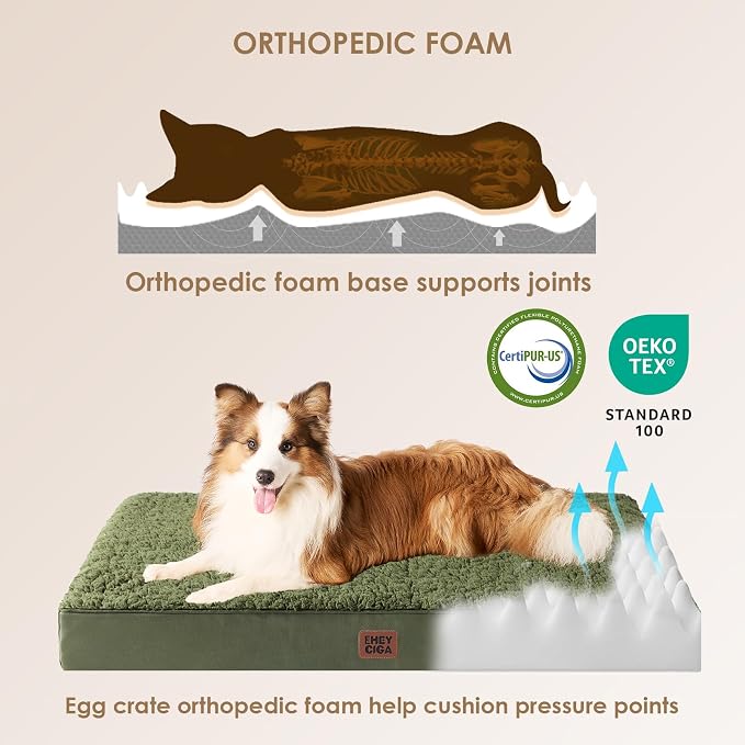 EHEYCIGA Orthopedic Dog Beds for Large Dogs - Image 4