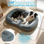Orthopedic Dog Bed for Extra Large Dogs, Comfort-Sided Calming Pet Bed Couch - Image 4