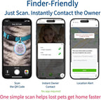 Smart QR Code Cat ID Tag – Free Forever Online Profile, No Subscription Pet - Image 4