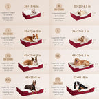 EHEYCIGA Orthopedic Dog Bed for Small Dogs, Waterproof Memory Foam Small Dog - Image 2
