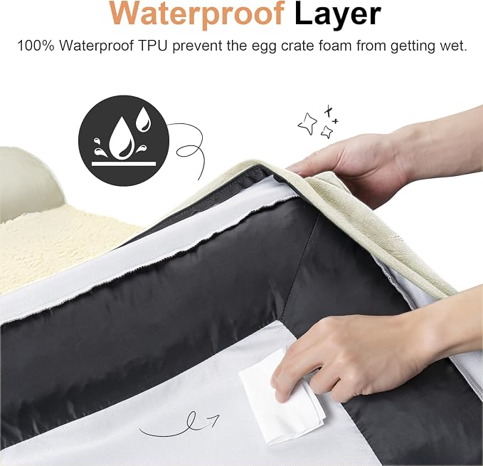 Medium Dog Bed Orthopedic Washable: Beds Bolster Medium Sized Dogs Bed Egg - Image 4