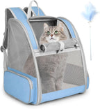 Cat Backpack Carrier, Large Pet Backpack by SSAWcasa