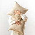 Faux Leather Pillow Covers, for Home Decor Outdoor Waterproof Pet Hair by GEGELICA