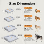 Orthopedic Waterproof Dog Bed for Extra Large Dog Sofa Comfy Pet Bed - Image 3