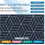 OUTCREATOR® Washable Bed Pads 34" x 76", Incontinence Mattress Protector - Image 5