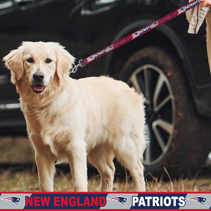 NFL PET Collar New England Patriots Dog Collar, Medium Football Team Collar - Image 4