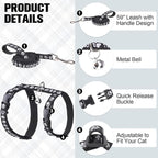 BEAUTYZOO Cat Harness and Leash Set Escape Proof - Image 2