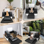 Vivifying Stainless Steel Litter Box, XL Side Entry Extra Large Litter Box - Image 7