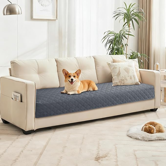 Waterproof Couch Covers for Pets, Waterproof Dog Bed Cover, Anti-Slip Soft Dog - Image 8