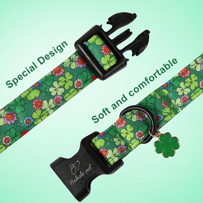 St Patricks Day Dog Collar for Large Dogs - Image 3