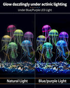 Uniclife 6 Pcs Glowing Jellyfish Ornament Decoration - Image 2