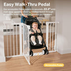 Cumbor 2 Pack 29.7"-51.5" Extra Wide Baby Gate - Image 9