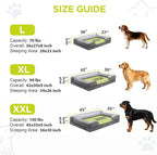 Orthopedic Dog Beds for Large Medium Dogs, Big Waterproof Memory Foam Pet Couch - Image 4