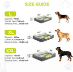 Extra Large Dog Bed, Orthopedic XL Washable Memory Foam Bed - Image 4