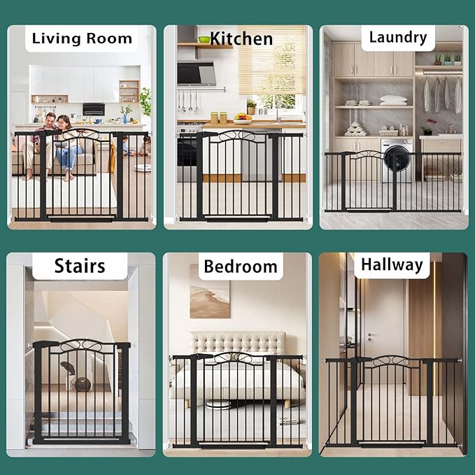 Fairy Baby 51.6"-54.3" Extra Wide Baby Gate - Image 8