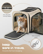 MIDOG Cat Carrier Soft for Small to Medium-Sized Cats, TSA Airline Approved - Image 4