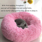 BODISEINT Modern Soft Plush Round Pet Bed - Image 2