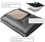 Ameritex Pet Bed Blanket Reversible 100% Waterproof Velvet Super Soft - Image 6