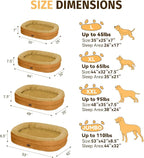 Orthopedic Washable Large Dog Bed: Cooling Dog Bed - Image 2