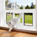 Aluminum Frame Cat Door for Window by Unknown