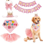 ADOGGYGO Dog Birthday Hat Bandana Girl by ADOGGYGO