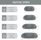 Cute Dog Bed for Medium Dogs, Orthopedic Rectangle Dog Bed - Image 4