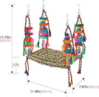 KATUMO Bird Toys, Bird Foraging Wall Toy Large Size Seagrass Woven Climbing - Image 2